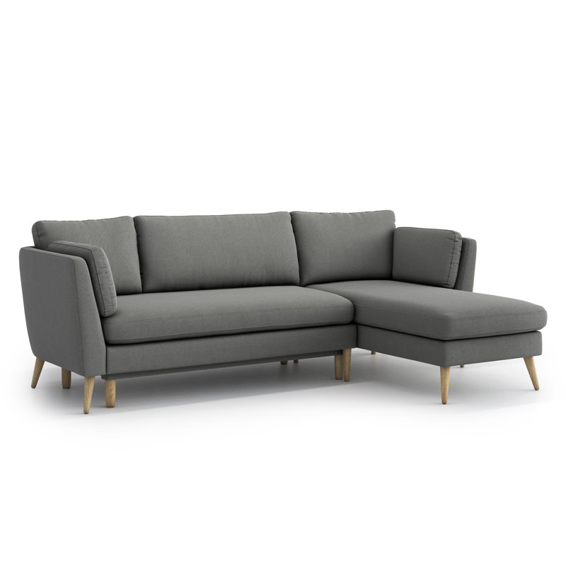 Mikado Living Eucptus Universal Reversible Sleeper Corner Sofa Bed